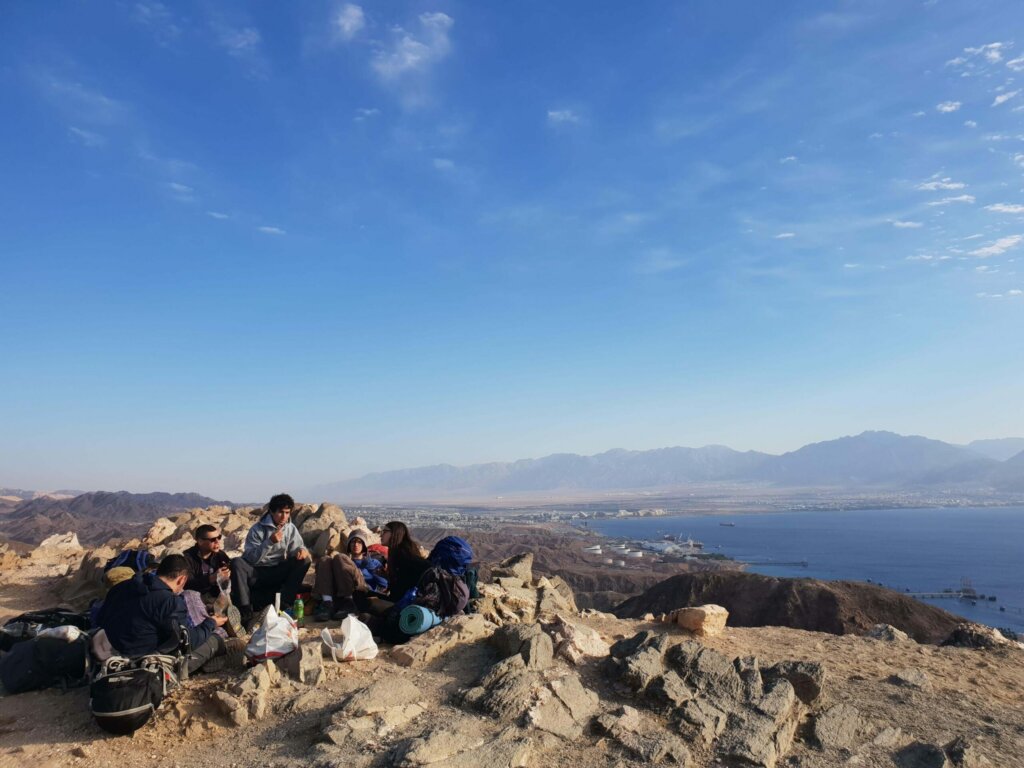 Eilat Mountains Israel camping