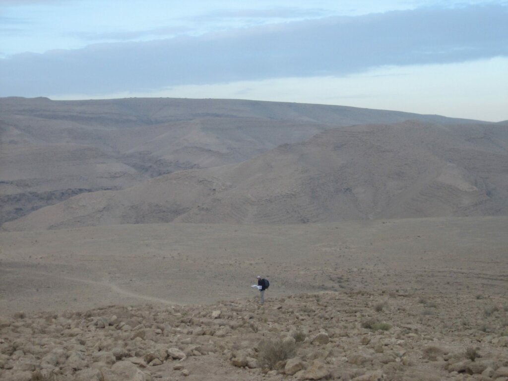 Way to Wadi Tzafit