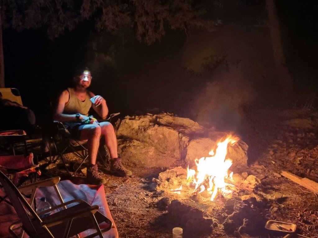 Campfire Ben Shemen forest