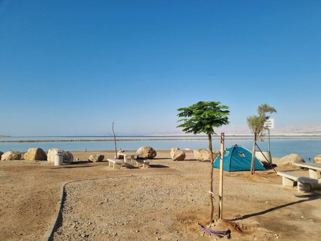 Ein Bokeke beach free campsite